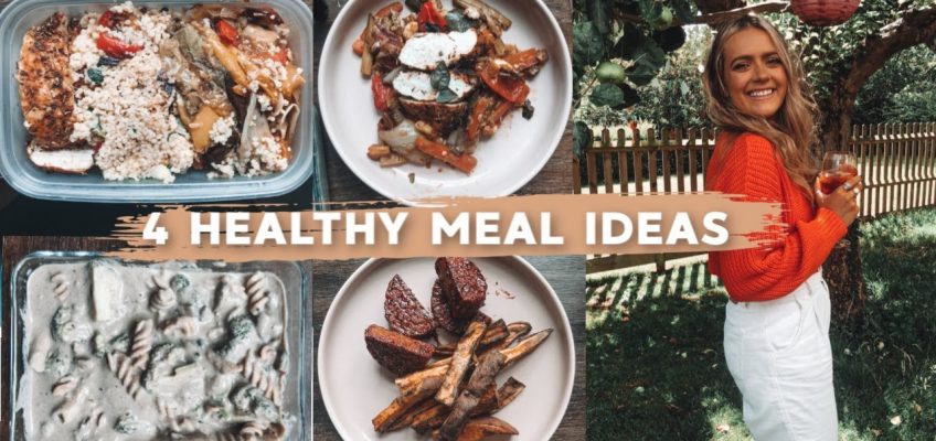 4 HEALTHY MEAL IDEAS & MEAL PREP WITH ME! | EmmasRectangle
