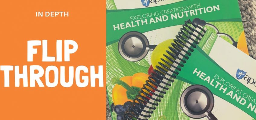 APOLOGIA HEALTH & NUTRITION FLIP THROUGH||HIGHSCHOOL HOMESCHOOL CURRICULUM