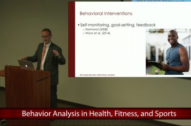 An Introduction to Behavior Analysis in Health, Fitness, & Sports