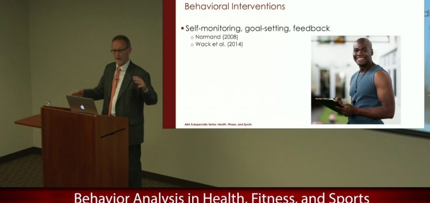 An Introduction to Behavior Analysis in Health, Fitness, & Sports
