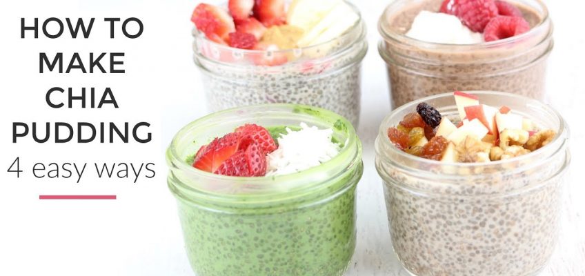 Chia Pudding Recipe 4 Ways | Healthy Breakfast Idea