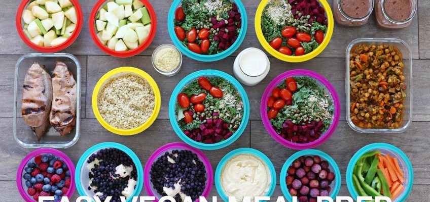 EASY VEGAN MEAL PREP | 12 Healthy Meals + Snacks