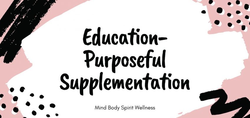 Education- One part of the trifecta of health and fitness