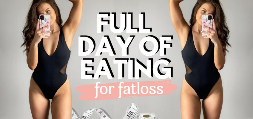 FULL DAY OF EATING FOR FAT LOSS // Realistic Day of Eating Quick Meals
