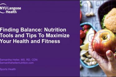 Finding Balance: Nutrition Tools & Tips to Maximize Your Health and Fitness
