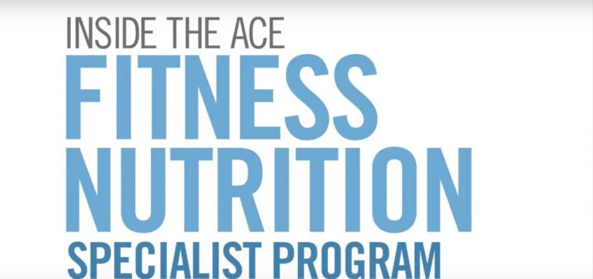 Fitness Nutrition Specialist Program