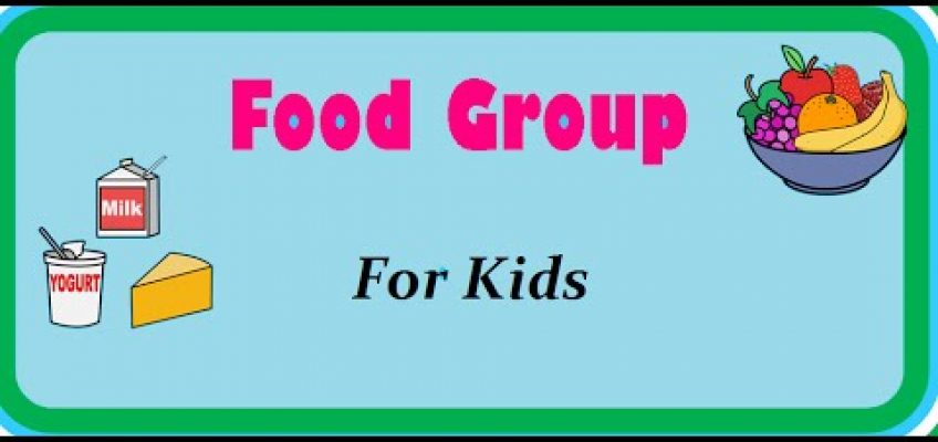 Food Pyramid – Nutrition Table – Food and its groups for kids