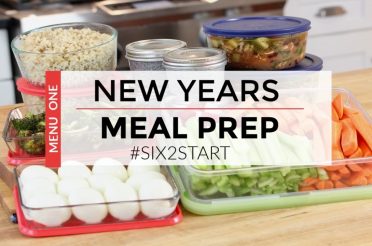 HEALTHY MEAL PREP | New Years Menu | #SIX2START