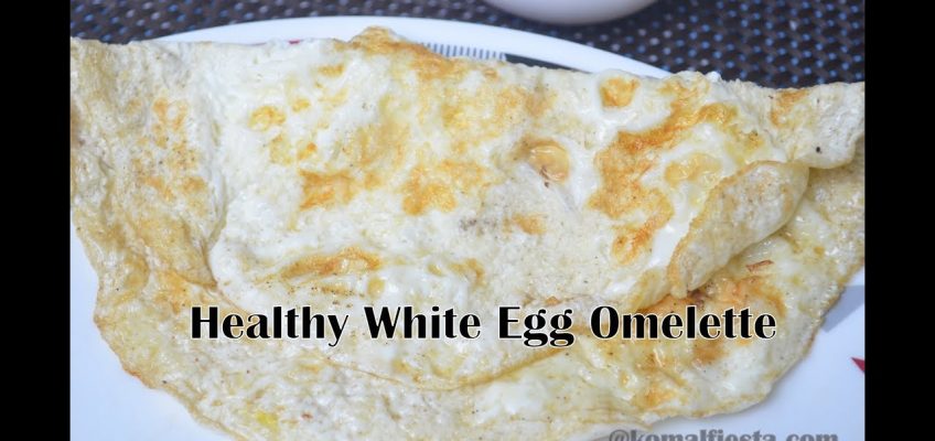 Healthy Diet: How to make Perfect Fluffy Egg white omelette|Weight loss Breakfast ideas |Egg Omelet