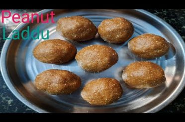 Healthy Food//Peanut Laddu//Palli Ladoo//