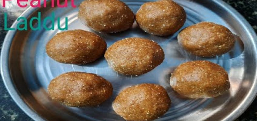 Healthy Food//Peanut Laddu//Palli Ladoo//