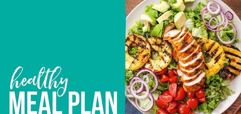 Healthy Meal Plan 2018
