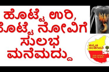 Home Remedies for Stomach Burning | Stomach Pain | Acidity Gas problem | Kannada Sanjeevani