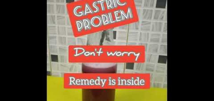 Home remedy for gastric problem…. Stomach ache….