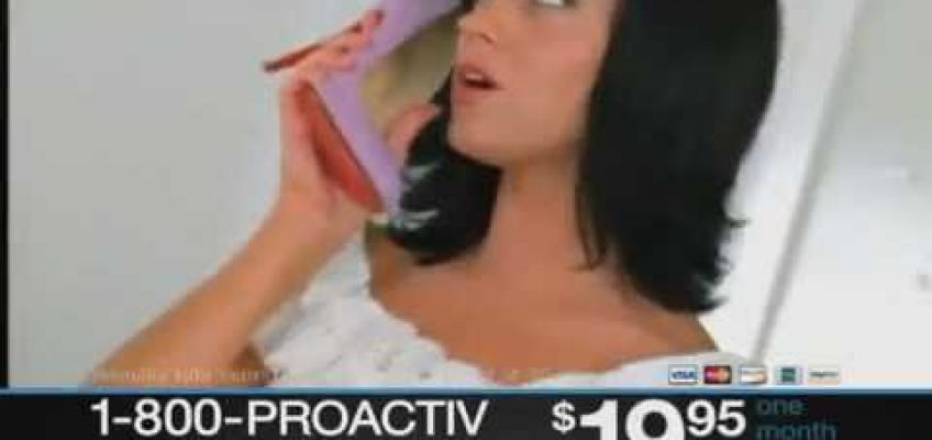 Katy Perry Proactiv Skincare Commercial- Healthy Eating Helps Fight Acne!