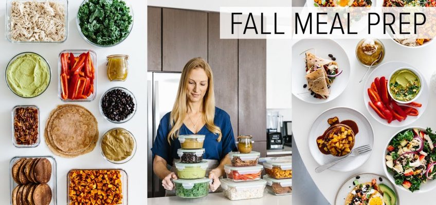 MEAL PREP for FALL | healthy recipes + PDF guide