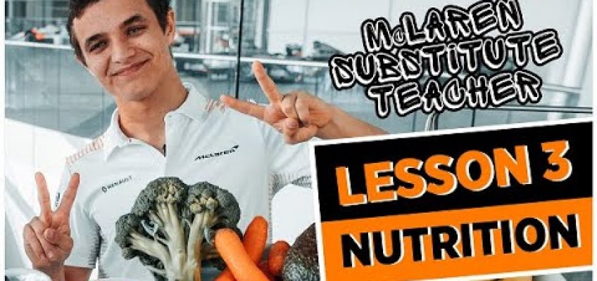 McLaren Substitute Teacher | Lesson 3 | Nutrition 🍊
