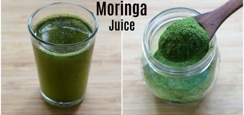 Moringa Juice For Weight Loss & Pcos – Homemade Moringa Powder