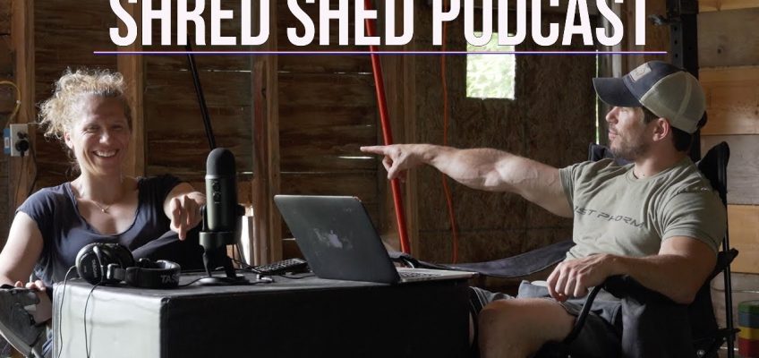 NUTRITION, GAMES JUDGING AND 150LB KBS- SHRED SHED PODCAST EP.1 With EC SYNKOWSKI