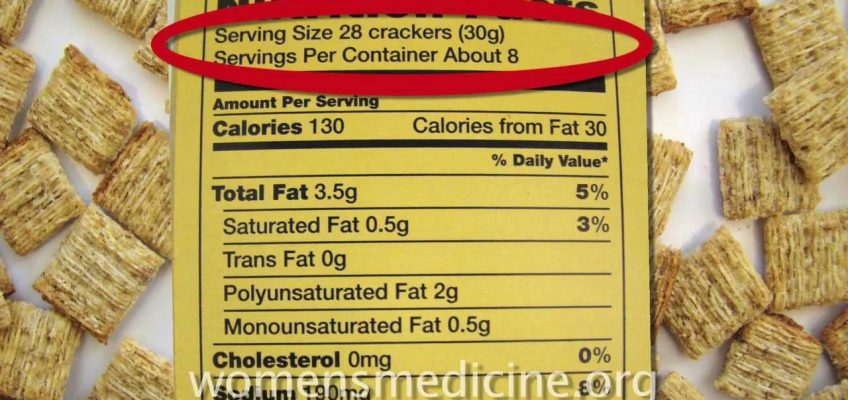 Nutrition Labels 101: What is a serving size and how do I calculate calories?