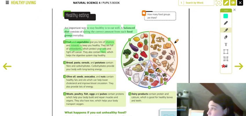 SANCHINARRO 4º Ed. Primaria Natural Science Healthy eating