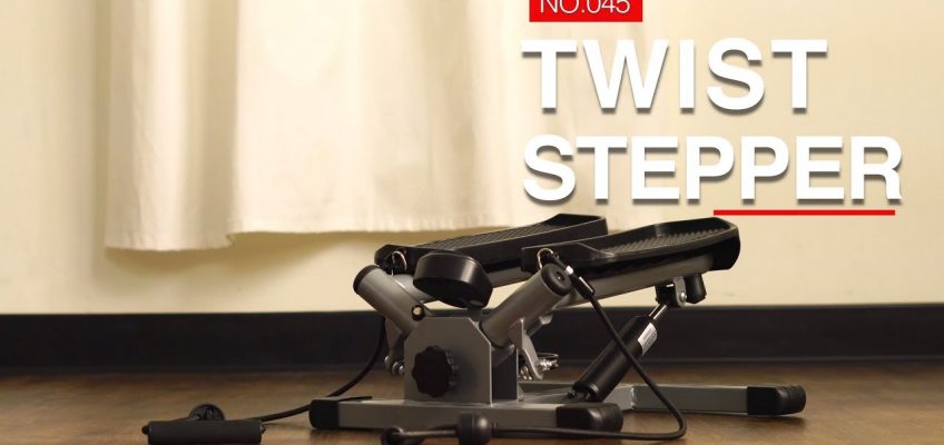 Sunny Health & Fitness No.045 Twist Stepper with Resistance Bands