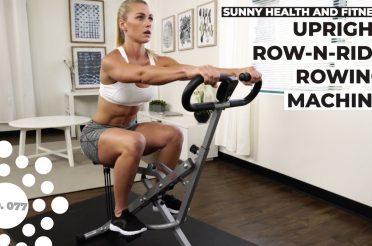 Sunny Health & Fitness No.077 Upright Row-N-Ride Trainer