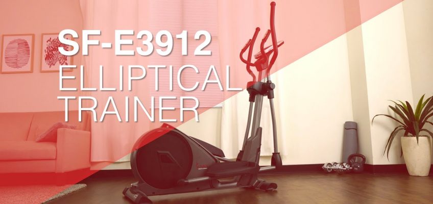 Sunny Health & Fitness SF-E3912 Magnetic Elliptical with Tablet Holder