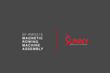 Sunny Health & Fitness SF-RW5515 Magnetic Rowing Machine Assembly