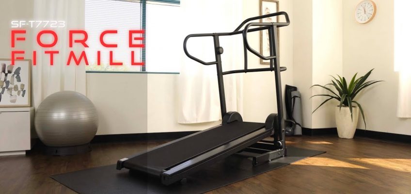 Sunny Health & Fitness SF-T7723 Force Fitmill Manual Treadmill