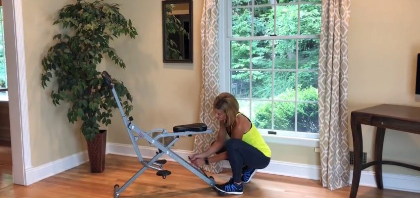 Sunny Health and Fitness Row N Ride Squat Exerciser – Resistance Bands with Devin Almonte