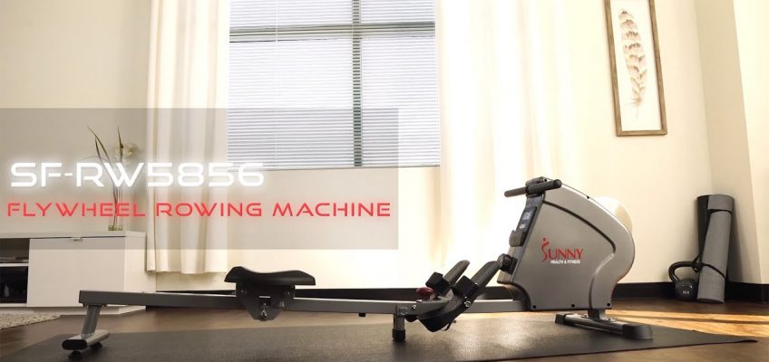 Sunny Health and Fitness SF-RW5856 Flywheel Rowing Machine