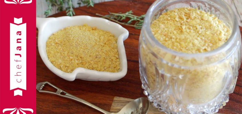 THAT SIMPLE 3 INGREDIENTS NUTRITIONAL YEAST SUBSTITUTE RECIPE YOU WILL LOVE!