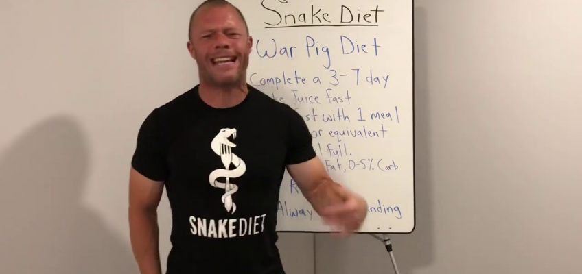 WAR PIG SNAKE DIET(WARNING: EXTREME WEIGHT LOSS!!!)