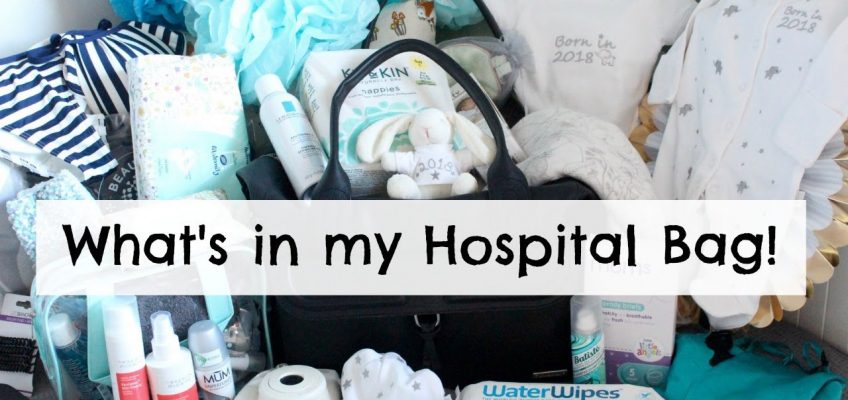 What's in my Hospital Bag! 2018 | Mummy Nutrition UK