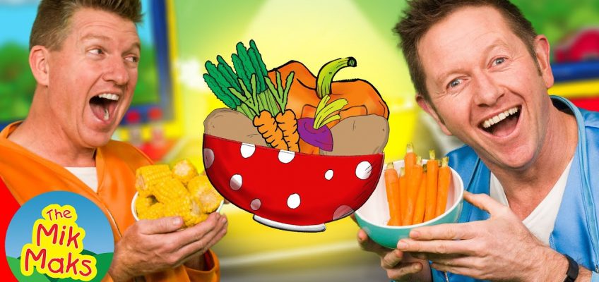Yes Yes Vegetables | Nursery Rhymes and Kids Songs | Healthy Eating |  The Mik Maks