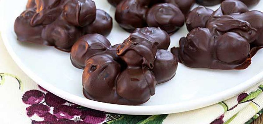 Chocolate-Covered Blueberries