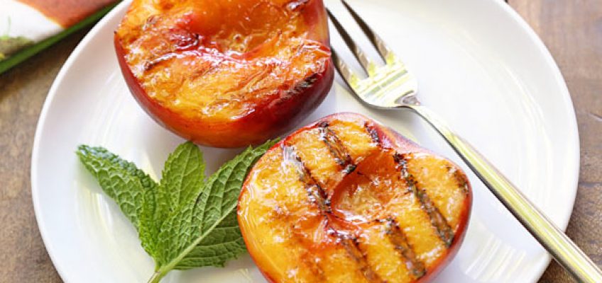 Grilled Peaches