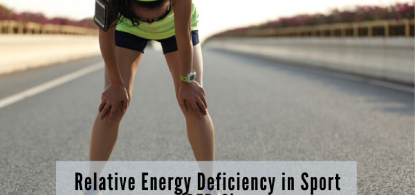 Athlete Diet Concern: Relative Energy Deficiency in Sport (RED-S) | Health Stand Nutrition
