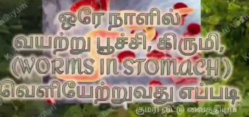 vayiru puzhu, vayiru poochi, vayiru kirumi neenga, stomach worms home remedy in tamil