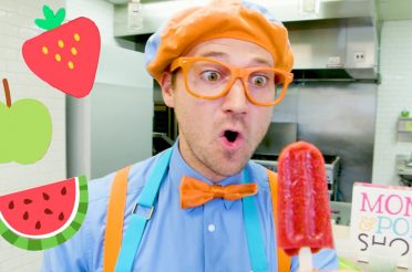 Blippi Makes Fruit Popsicles | Learn Healthy Eating For Children | Educational Videos For Kids