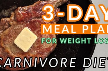 3-Day Carnivore Diet Meal Plan FOR WEIGHT LOSS!