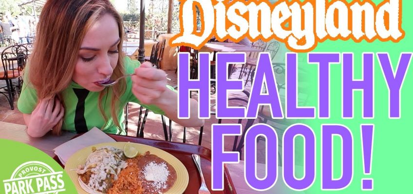 Disneyland Healthy Food Hacks! Bonus flashback to Amanda eating a dill pickle.