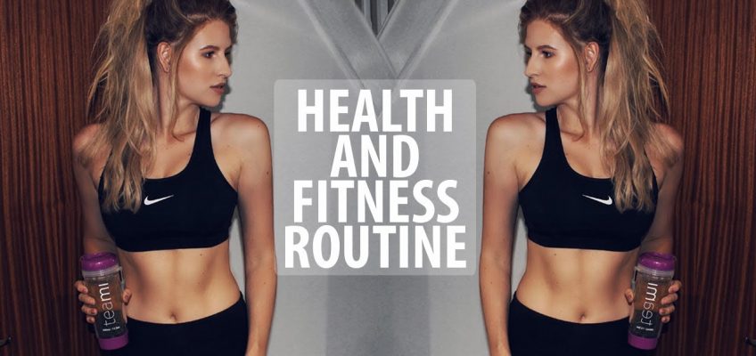 HEALTH AND FITNESS ROUTINE + MY GO-TO WORKOUT | Hannah Leigh