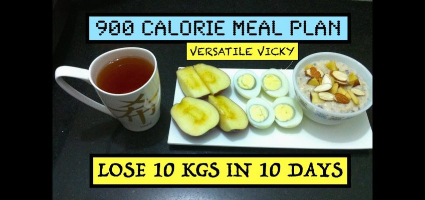 HOW TO LOSE WEIGHT FAST 10Kg in 10 Days | 900 Calorie Egg Diet By Versatile Vicky