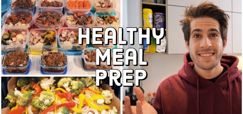 Healthy MEAL PREP for College Students (cook with me!) | KharmaMedic
