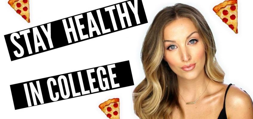 How To Stay HEALTHY in COLLEGE  |  Dorm Room Tips + Meal Ideas!