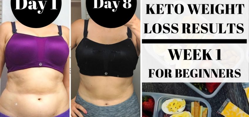 KETO WEIGHT LOSS → WEEK 1 MEAL PLAN & WEIGH IN