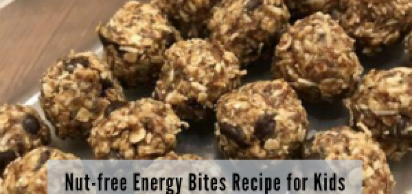 Nut Free Energy Balls Recipe for Kids