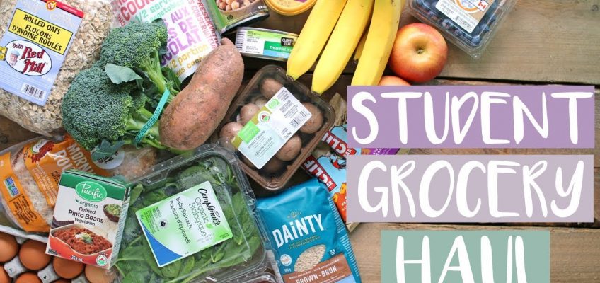 STUDENT GROCERY HAUL | HEALTHY MEAL IDEAS